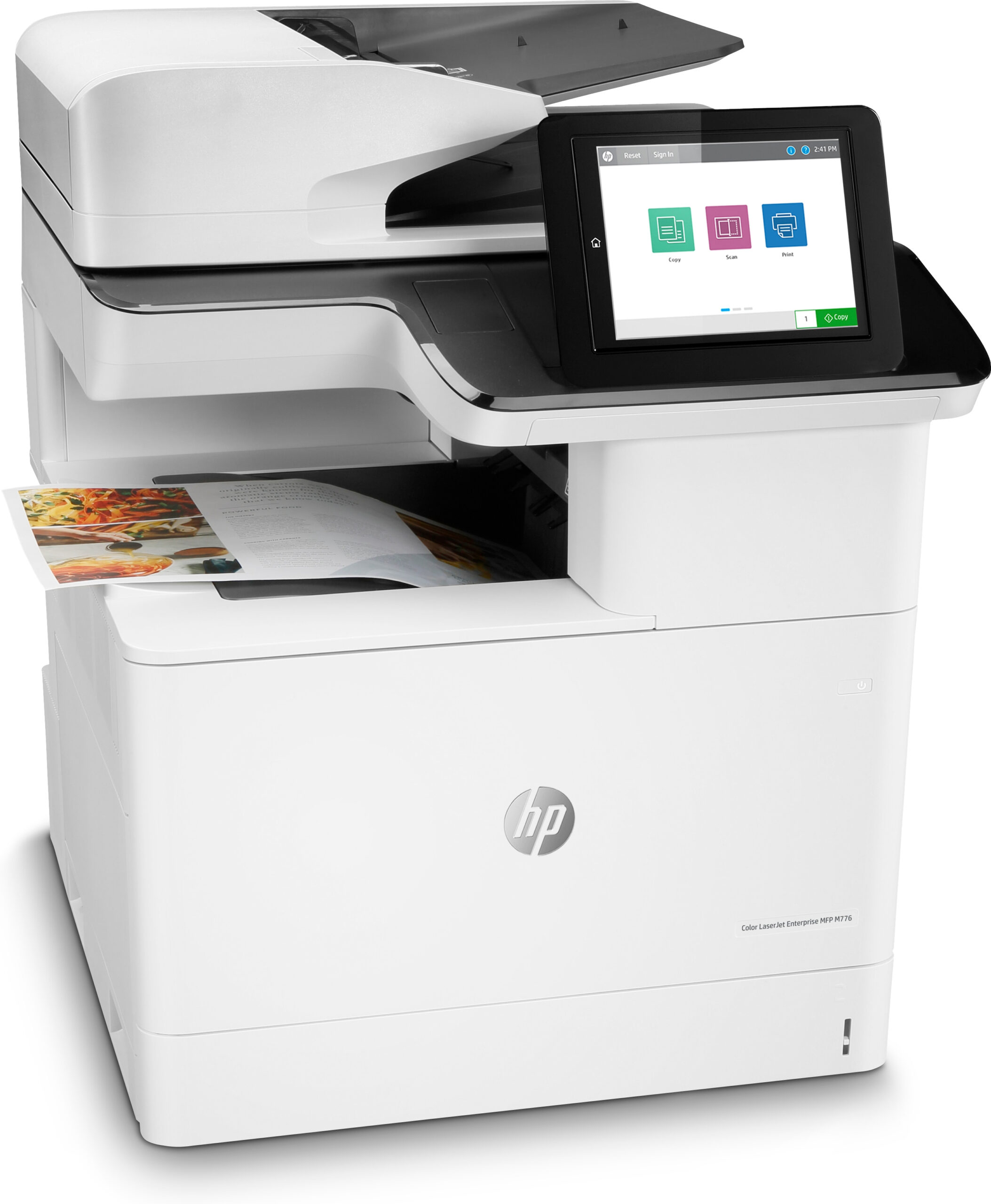 HP ENTERPRISE M776DN COLOR LASER MFP A3", T3U55A - imagine 3