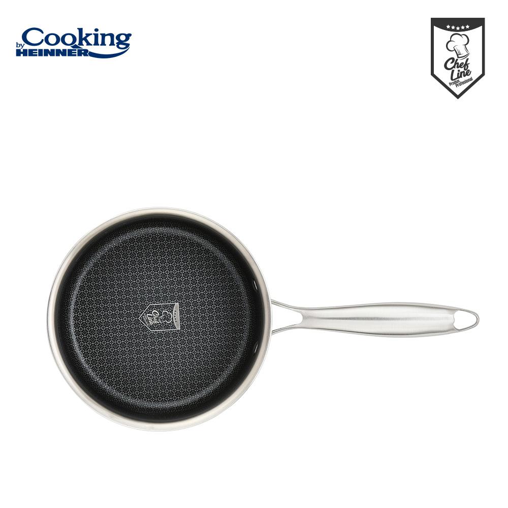 HEINNER CASEROLA CU CAPAC, 16x8.5 CM, 1.6 L, TITANIUM3, COOKING BY, HR-MRK-16 - imagine 3