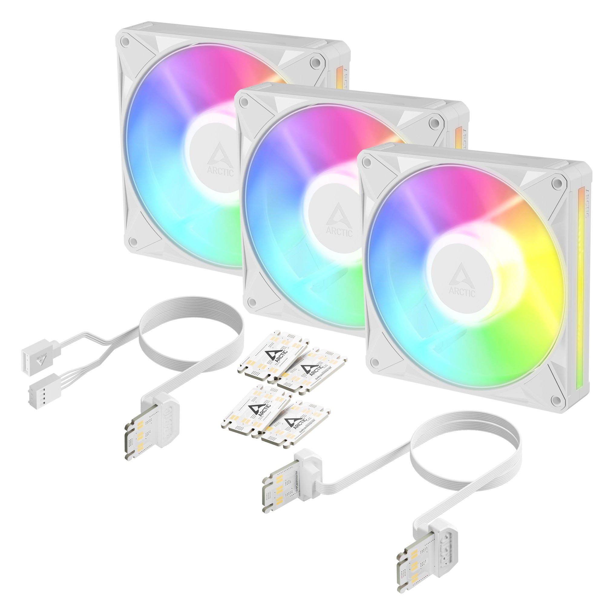 Arctic Set 3 ventilatoare BioniX P14 A-RGB Wh, ACFAN00342A
