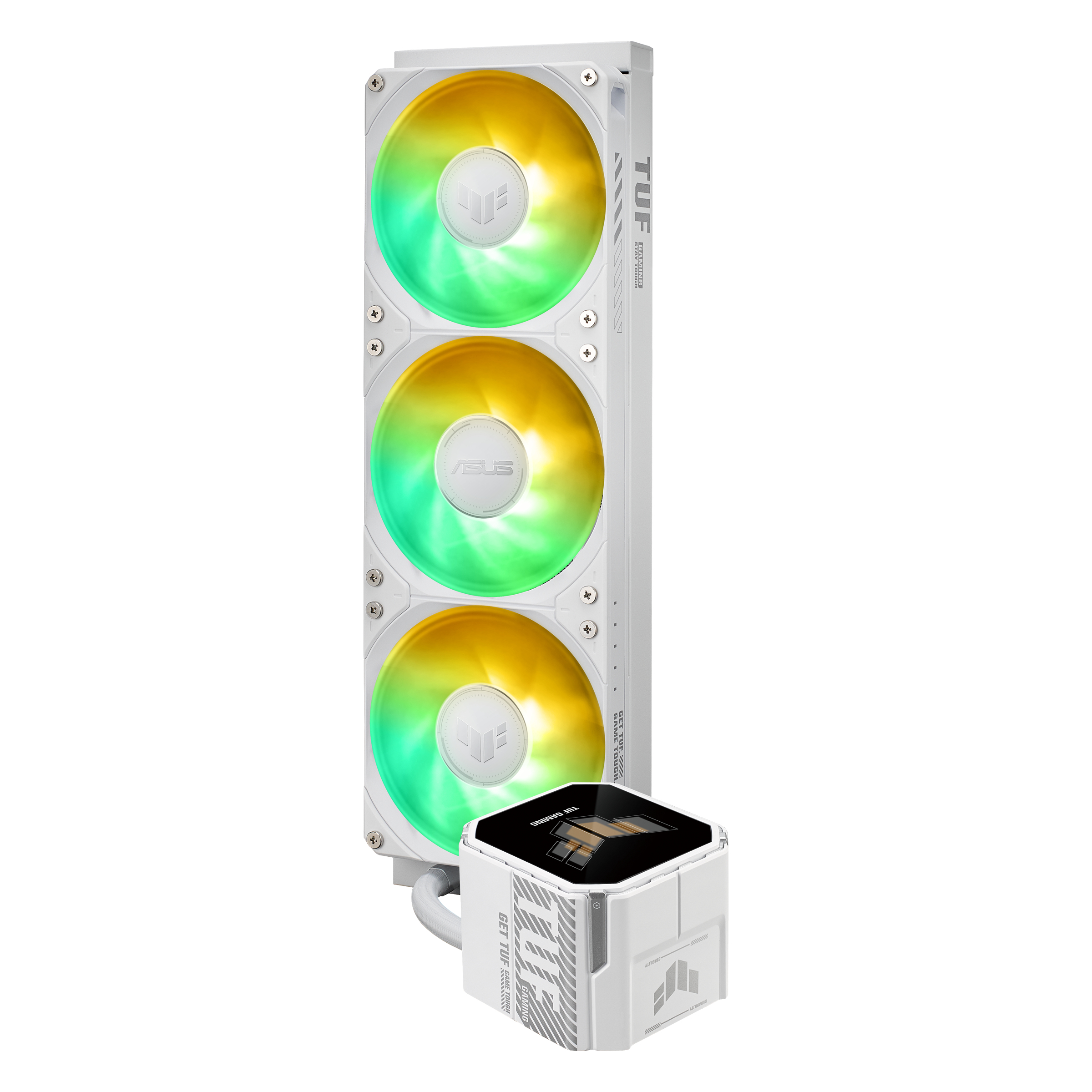 Asus CPU Cool AS TUF GAM LC III 360 ARGB LC W, TUF GAMING LC III 360 ARGB LCD WHT - imagine 4
