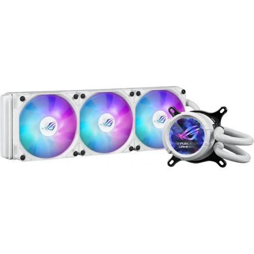 Asus CPU Cooler RS LC III360 ARGB LCD WH, ROG STRIX LC III 360 ARGB LCD WHT - imagine 4