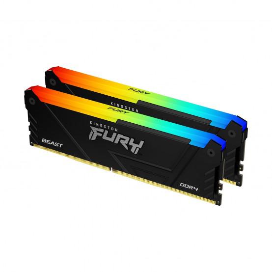 Kingston DDR - gaming KS DDR4 16GB K2 3600, KF436C17BB2AK2/16