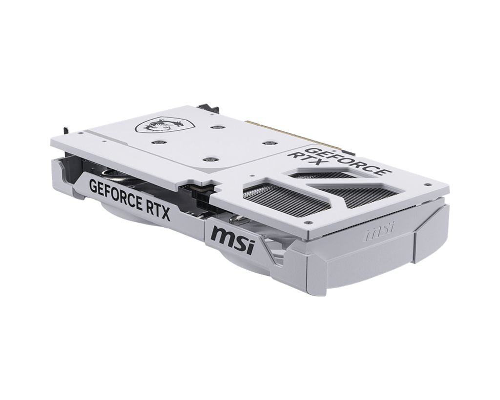 MSI GeForce VGA, RTX 5060 TI 8G VENTUS 2X OC WHITE PLUS - imagine 3