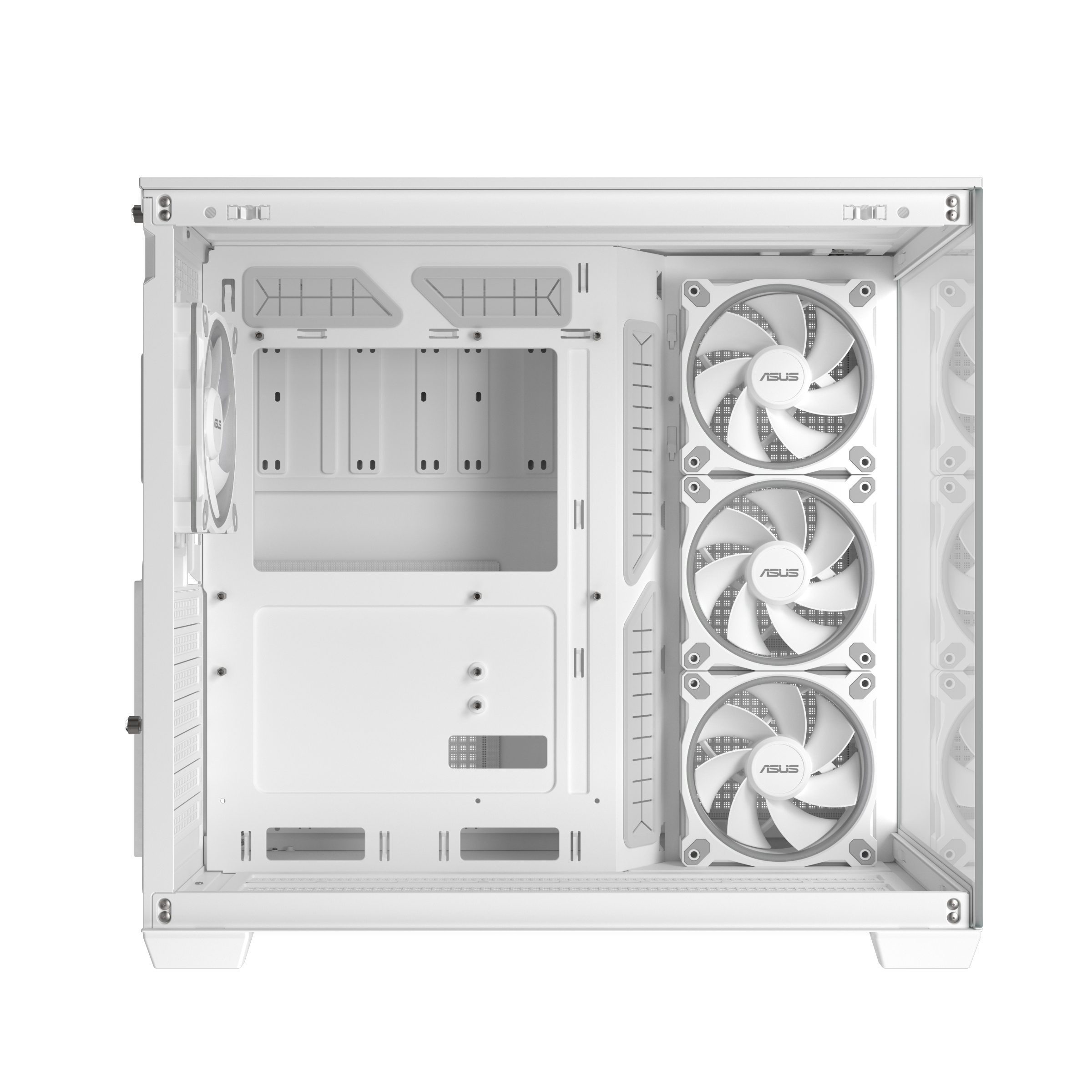 Asus Carcasa, A32 PLUS TG ARGB WHITE - imagine 8