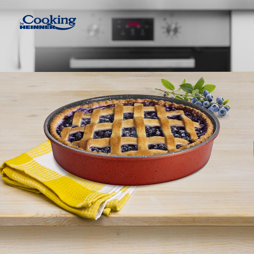 HEINNER TAVA ROTUNDA ACOPERIRE CERAMICA 35x7 CM, ANCA, COOOKING BY, HR-FM-A357 - imagine 2