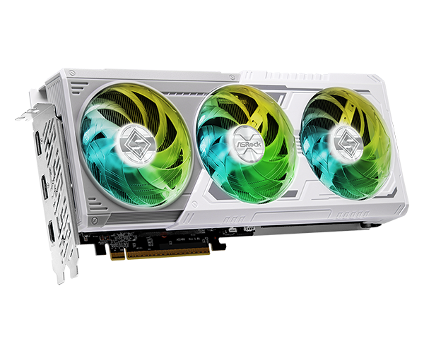 Asrock Placa video Radeon RX 9060 XT Steel Legend 16GB OC, RX9060XT SL 16GO - imagine 3