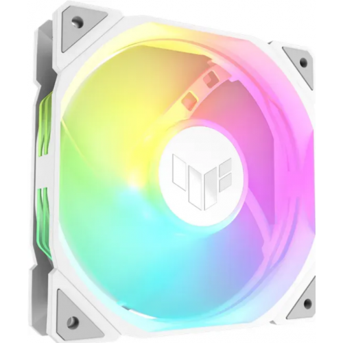 Asus Fan AS TUF Gaming TR120 ARGB RV WHI 3IN1, TUF GAMING TR120 FAN ARGB RV WHITE 3IN1 - imagine 4