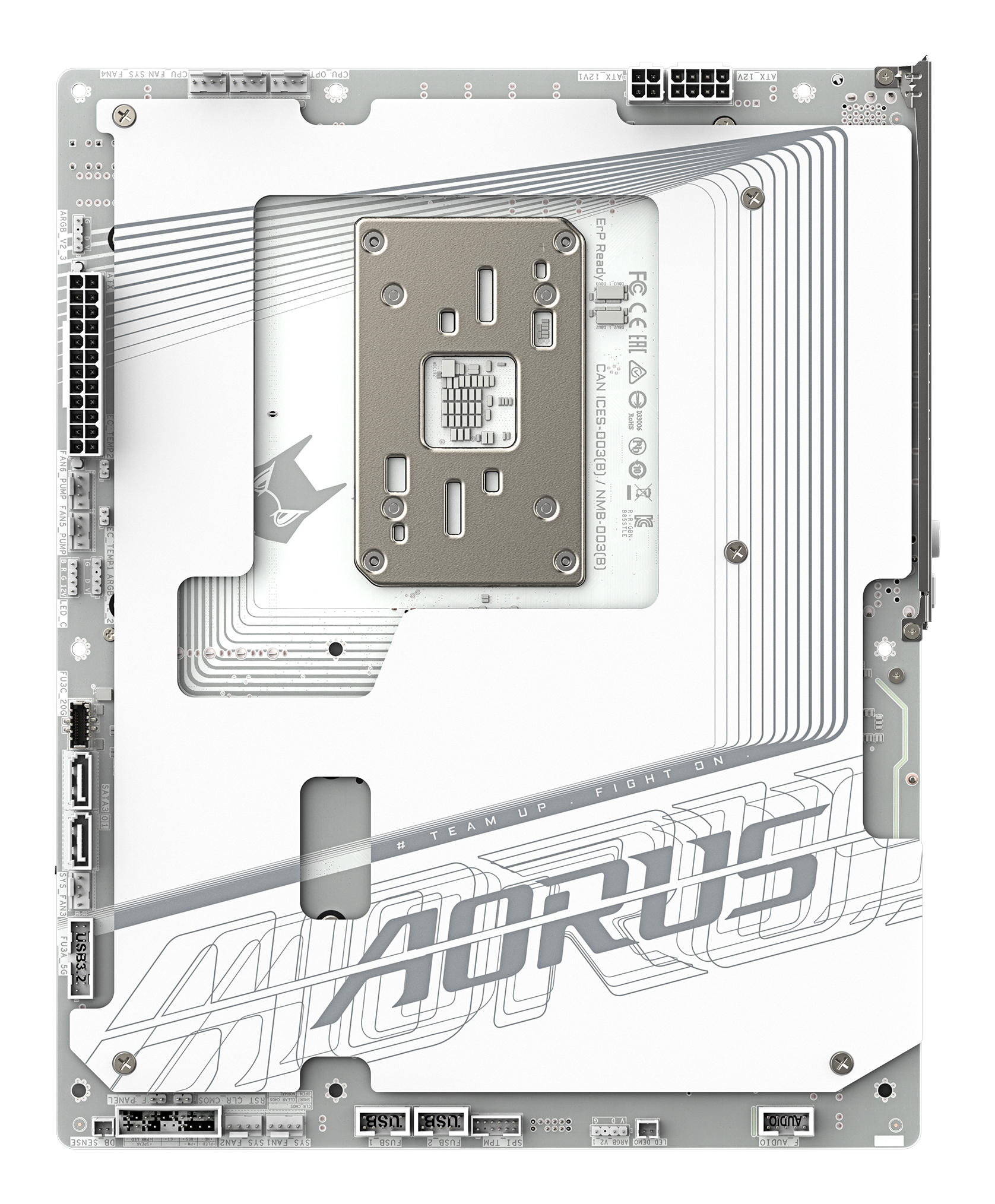 Gigabyte MB B850E AORUS STEALTH ICE AM5, B850 A STEALTH ICE - imagine 3