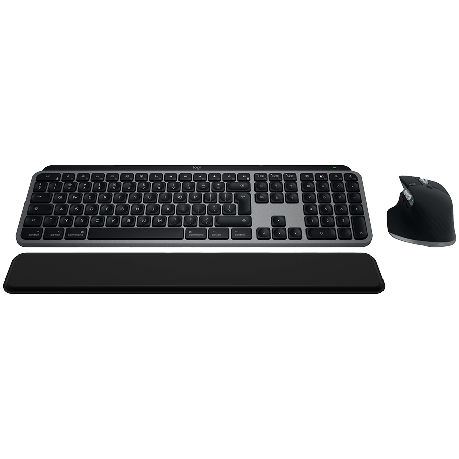 Logitech MX Keys S Combo for Mac - SPACE GREY - US INTL - BT - EMEA28-935, 920-012845