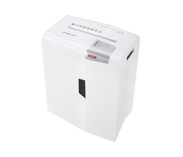 HSM Distrugator documente manual ShredStar X10, 10 coli, cross cut (4.5 x 30mm), H-1045111