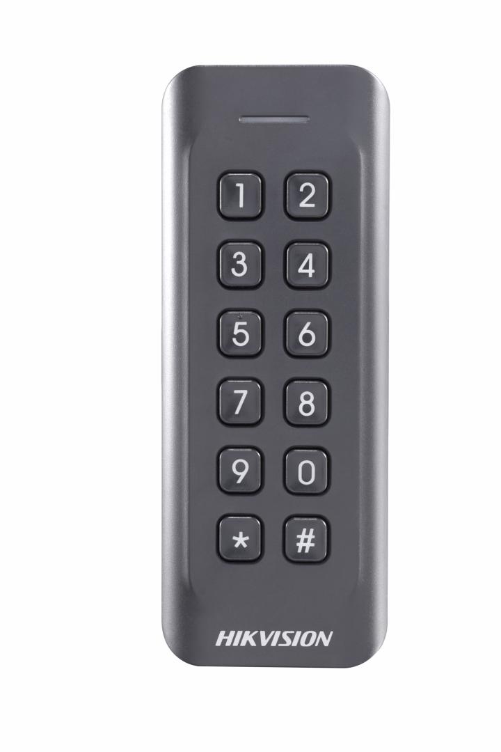 Hikvision CITITOR card, EM, Wiegand, W27/W35, cu tastatura, DS-K1802EK