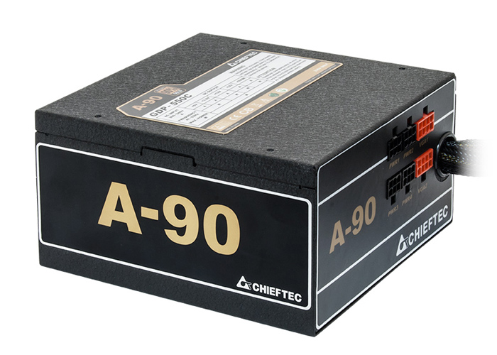 CHIEFTEC SURSA A-90 750 W, semi-modulara, certificare 80 Plus Gold - compatibila, GDP-750C - imagine 3