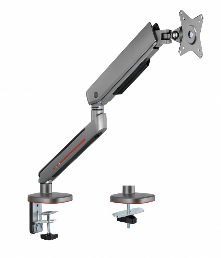 SERIOUX Brat pentru monitor, Material: Oțel, Aluminiu, Plastic, Suprafață finisaj, SRXA-MM54-C012GR