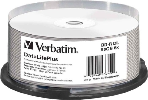 Verbatim BD-R 50GB, 43749