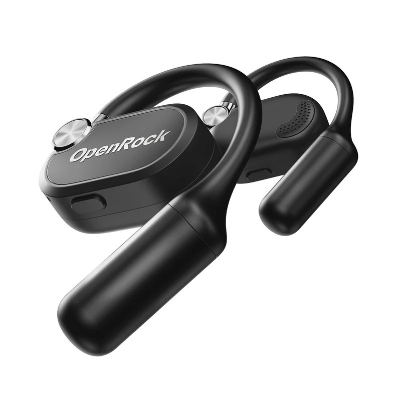 OneOdio Casti OpenRock X, Open-Ear, utilizare smartphone, Bluetooth 5.3, rezistent, OpenRock X Black - imagine 2