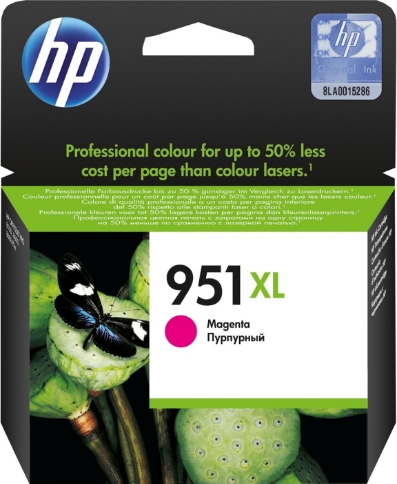 HP Cartus Cerneala Original Magenta, nr.951XL pentru OfficeJet Pro 251|276|8100|8600, CN047AE