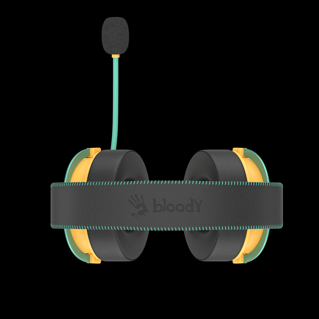 A4Tech Casti gaming Bloody Bluetooth v5.3 + 2.4GHz + Wired Multi-Mode, MR595 Renegade Sunset - imagine 4