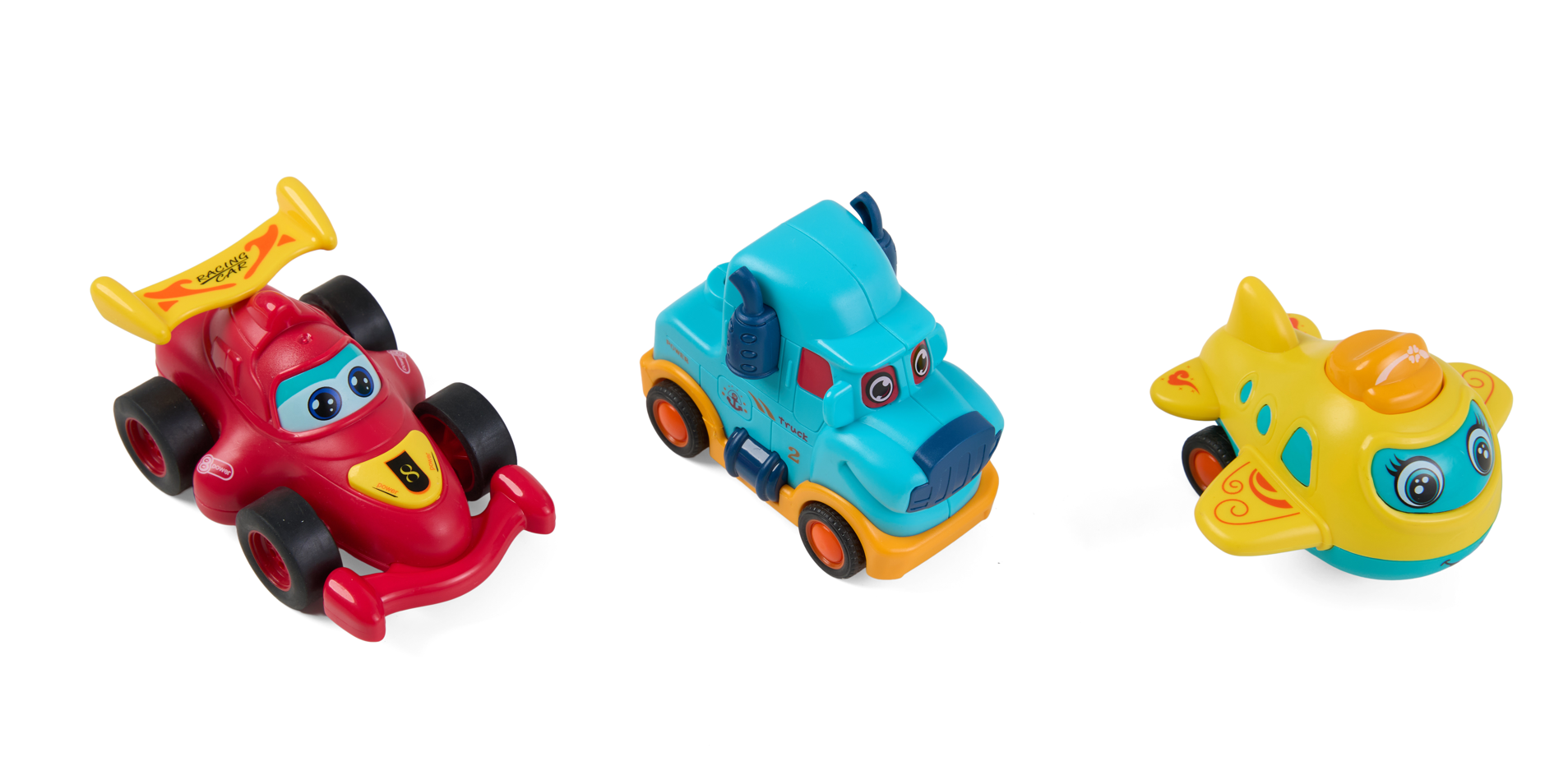 MomKi SET 3 VEHICULE ACTIONATE PRIN INERTIE, DIVERSE MODELE SI CULORI, MOMKI899-17E - imagine 6