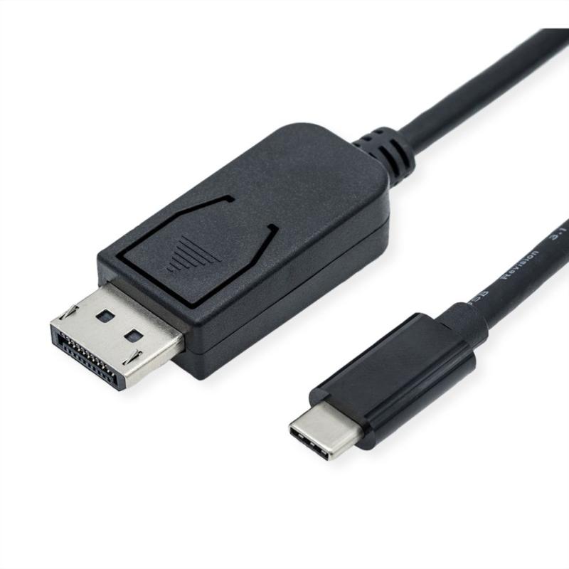 OTHER Cablu Roline Type C la DisplayPort 8K60Hz T-T 2m, Negru, 11.04.5836-10