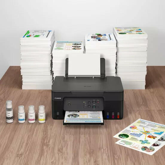 Canon Multifunctional Inkjet CISS Color G2430, A4, Impr.|Scan.|Cop., 11ppm mono, 6ppm, 5991C009AA - imagine 3