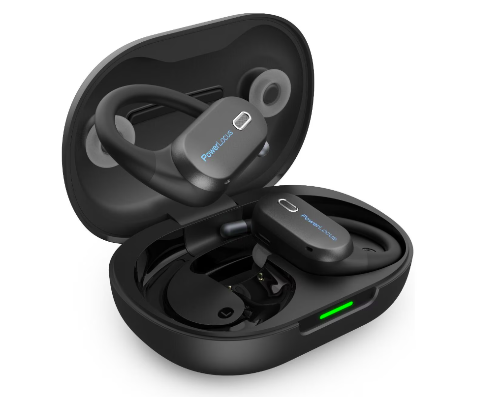 POWERLOCUS Casti In-ear Jumpy, Wireless, Negru, PWL-JUMPY-BLUE - imagine 2