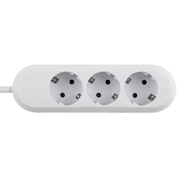 Bachmann PRELUNGITOR, Schuko x 3, conectare prin Schuko (T), cablu 3 m, fara protectie, BM-387.271R