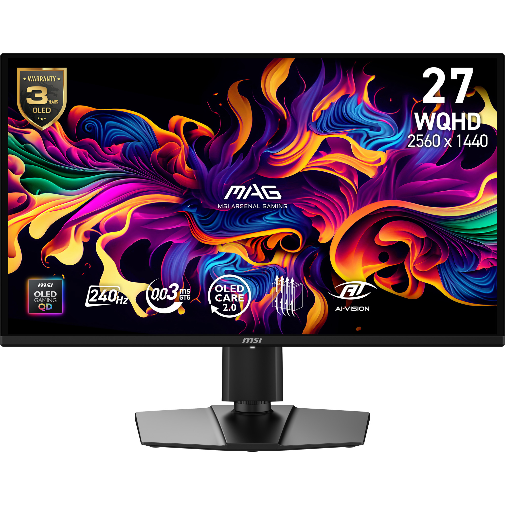 MSI Monitoare LED, MAG 274QP QD-OLED X24