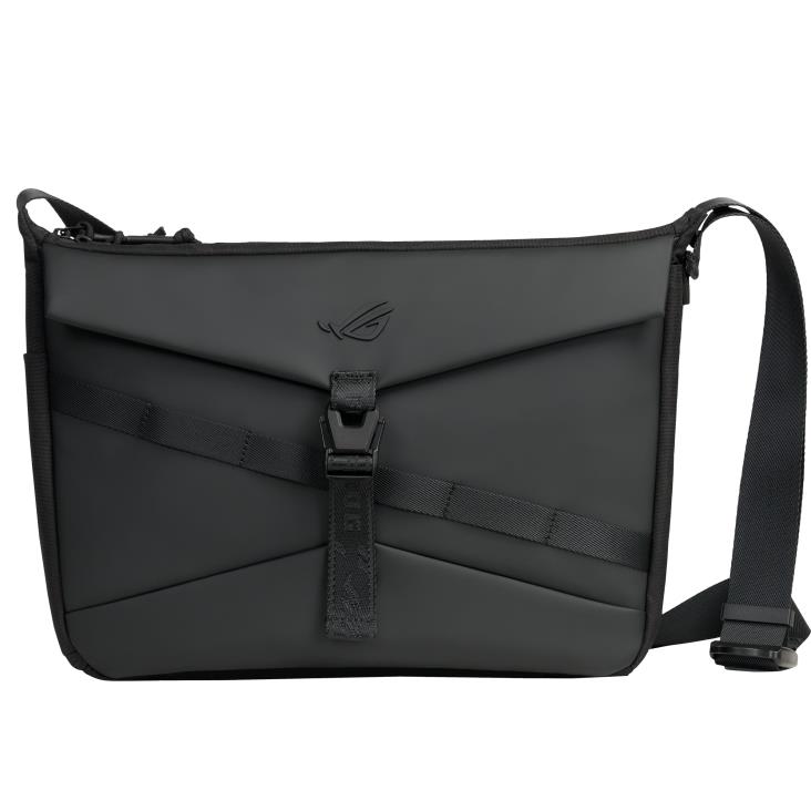 Asus Geanta messenger pentru laptop, din poliester, captusita, cu curea reglabila, 90XB0AR0-BME000