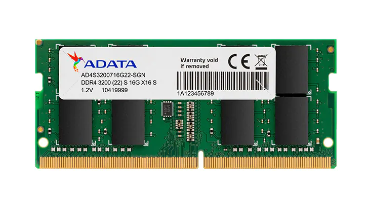 Adata SODIMM, 16GB DDR4, 2666 MHz, AD4S266616G19-SGN