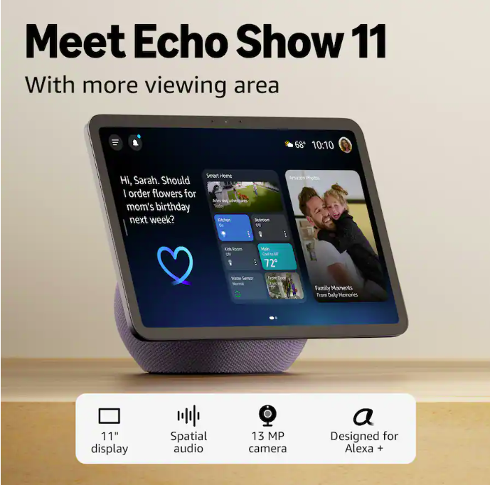 Amazon Echo Show 11 2025 Graphite, B0DC91H3JK - imagine 2