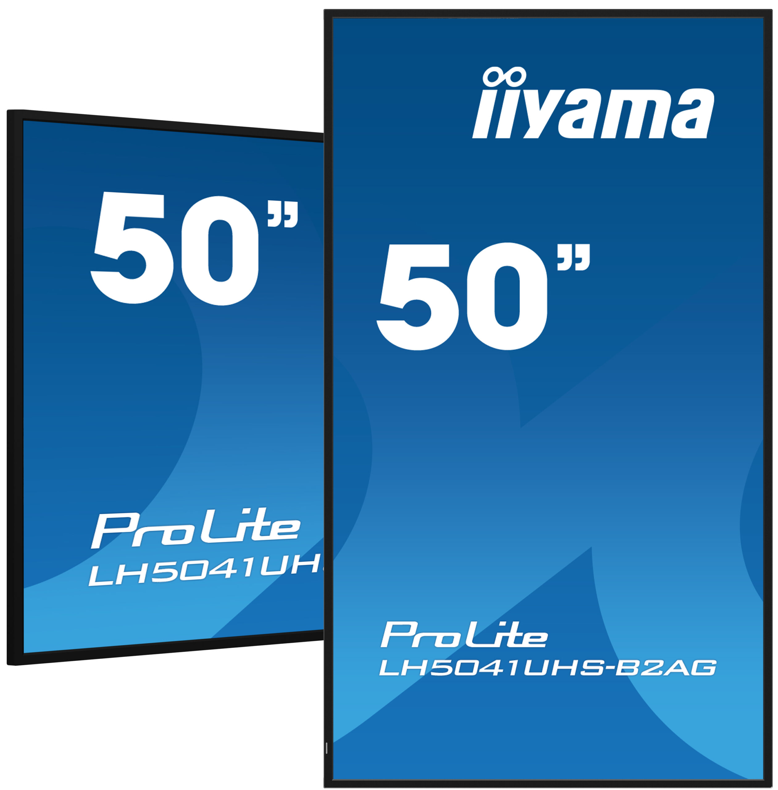 Iiyama Display Profesional VA LED 50", UHD (3840 x 2160), VGA, HDMI (Negru), LH5041UHS-B2AG