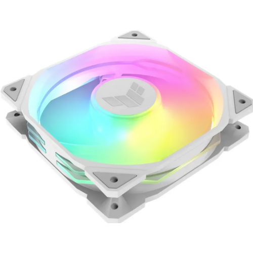 Asus Fan AS TUF Gaming TR120 ARGB RV WHI 3IN1, TUF GAMING TR120 FAN ARGB RV WHITE 3IN1 - imagine 5
