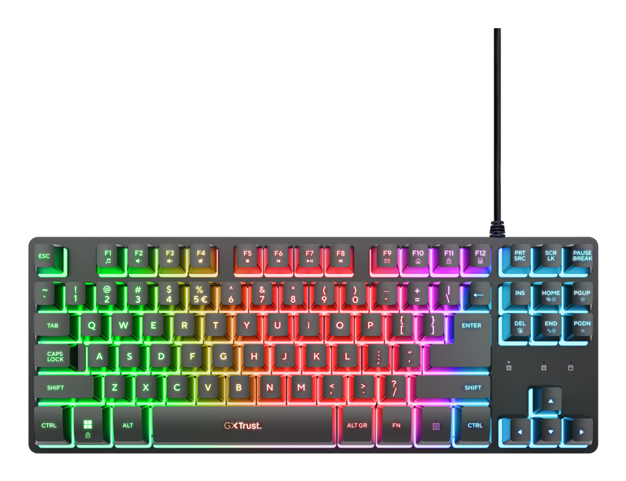 Trust Tastatura GXT 833 Thado TKL, ng, TR-25886 - imagine 2