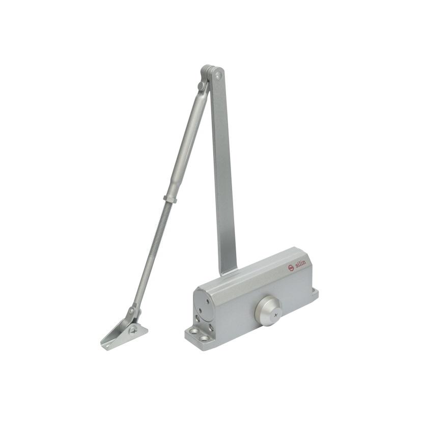OTHER Amortizor hidraulic cu brat, argintiu Pentru: usi cu greutatea de 40-65 kg, SA-6033AW-SV
