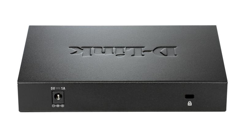 D-LINK Switch, 8 port, 10/100/1000 Mbps, DGS-108