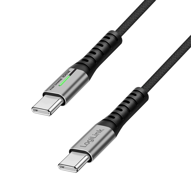 Logilink CABLU alimentare si date, pt. smartphone, USB 3.2, USB Gen Type-C (T) la USB Type-C, CU0432