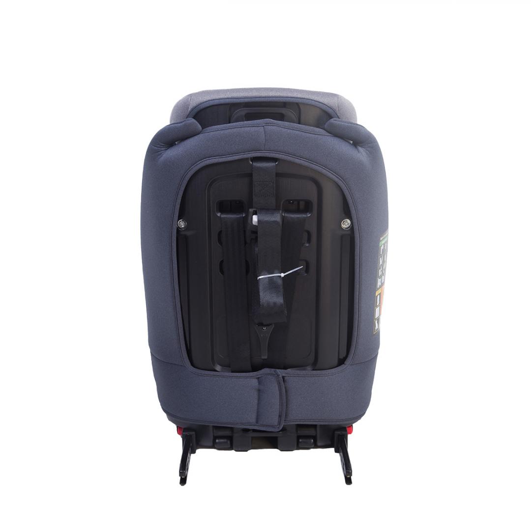 U-GROW Scaun auto 76-150CM(15M-12Y), R129, isofix si top tether, gri, UG-302IS-GR - imagine 5