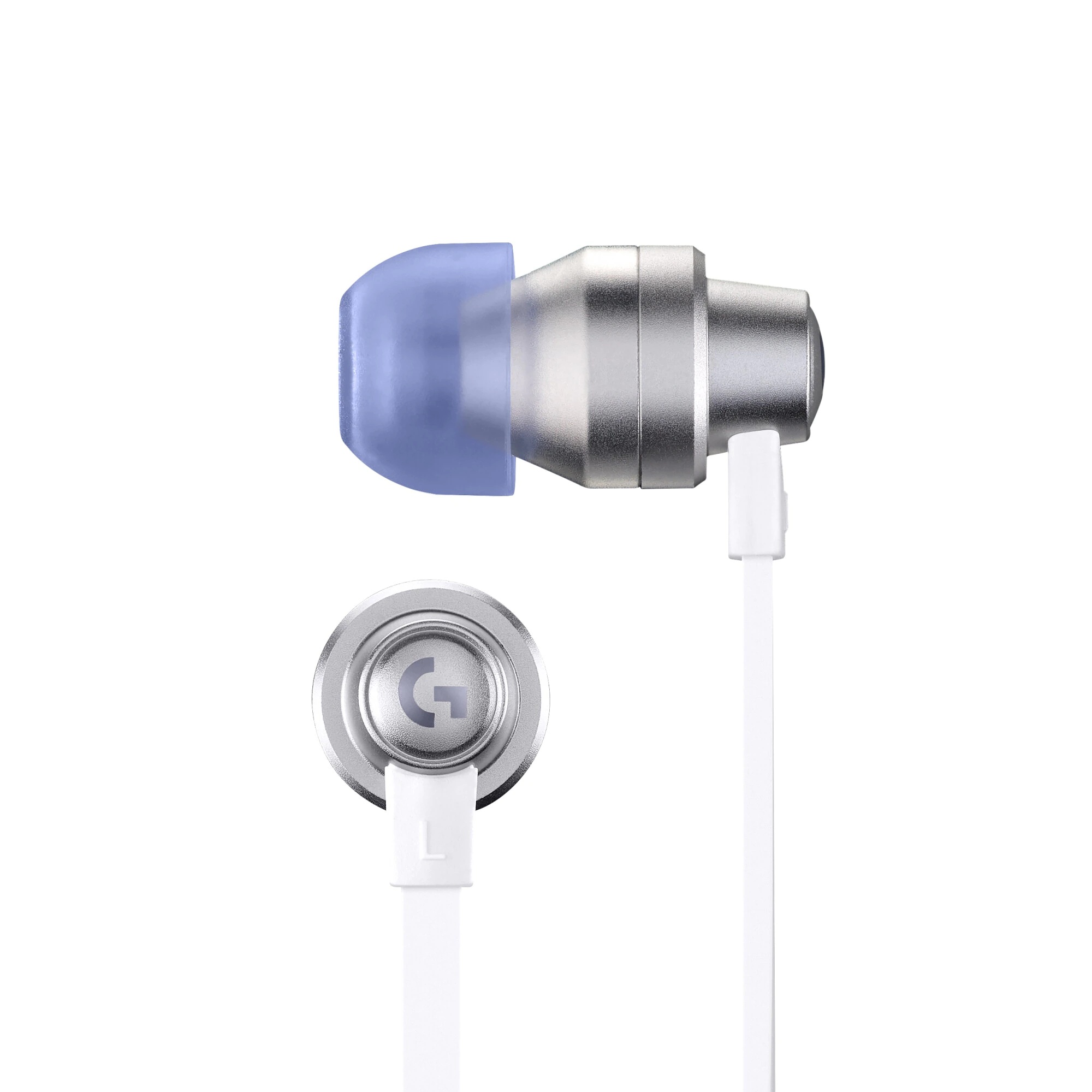 Logitech G333 Gaming Earphones - WHITE - 3.5 MM - EMEA, 981-000930 - imagine 3