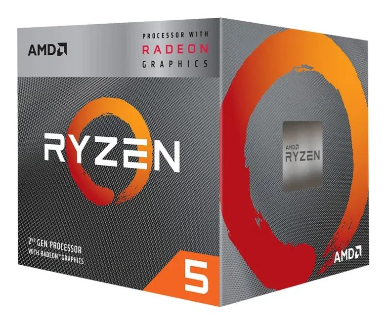 AMD CPU Desktop Ryzen 5 4C/8T 3400G (4.2GHz, YD3400C5FHSBX