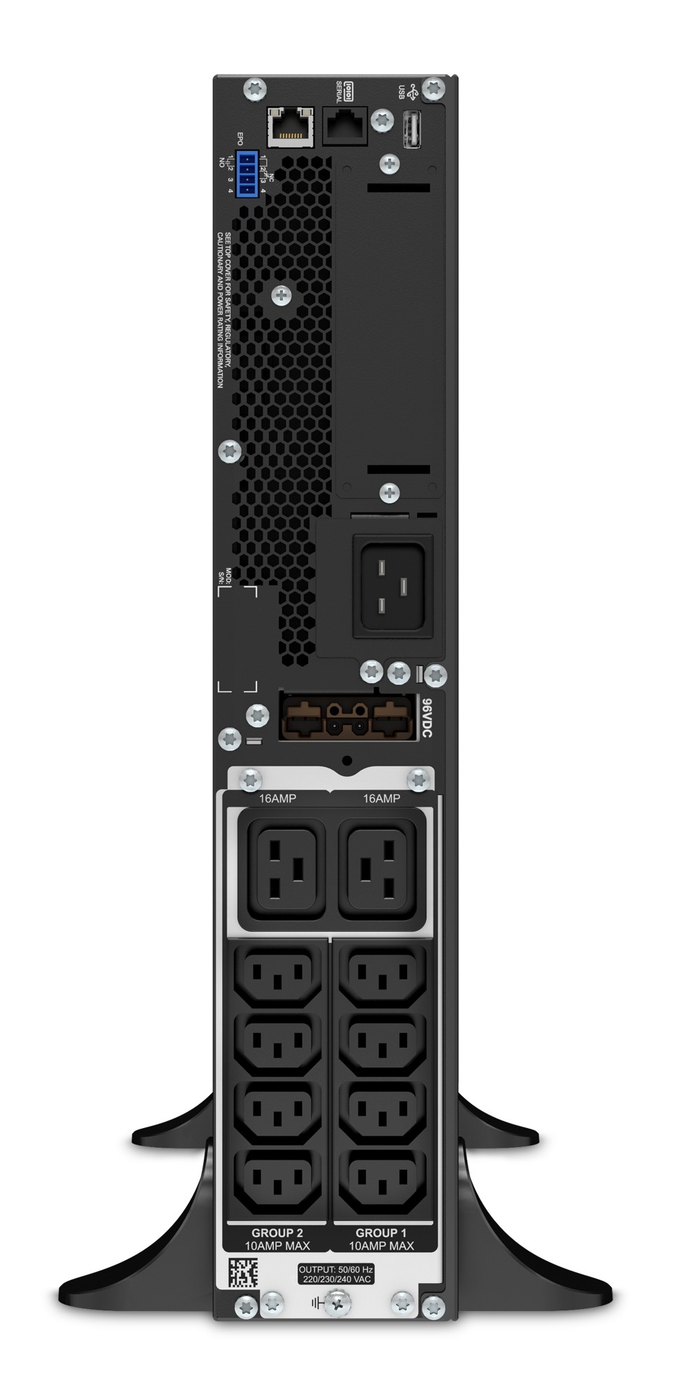 APC UPS, Smart-UPS SRT, Online cu sinusoida pura, tower, rack, 3000VA/2700W, AVR, IEC x, SRT3000XLI - imagine 2