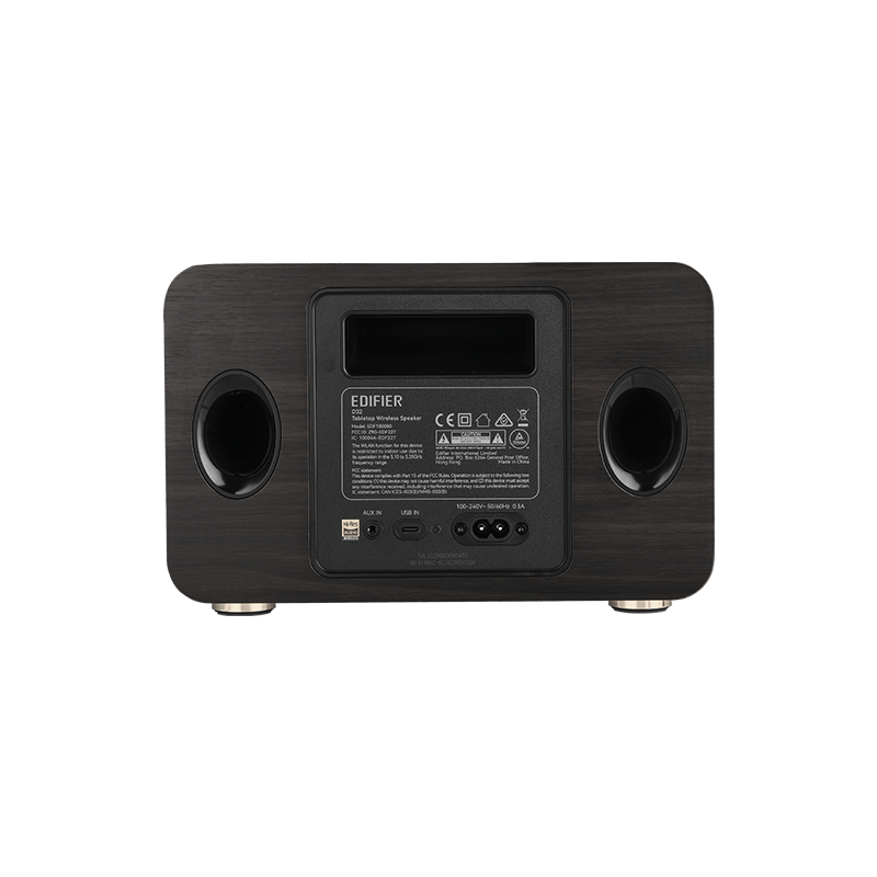 Edifier BOXE desktop bluetooth, RMS: 60W (2 x 15W, 1 x 30W), Bluetooth 5.3, AUX, Wi-Fi, D32-BK - imagine 5