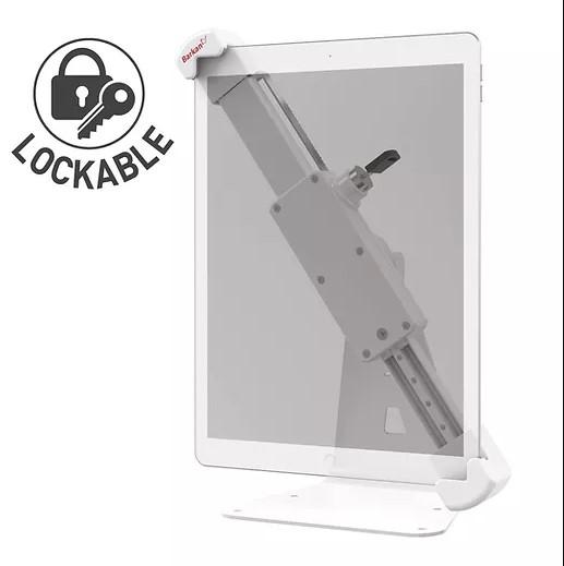 BARKAN Stand tableta si telefon mobil, 7" - 14", Greutate maxima 1.4kg, Culoare: Alb., T71HL
