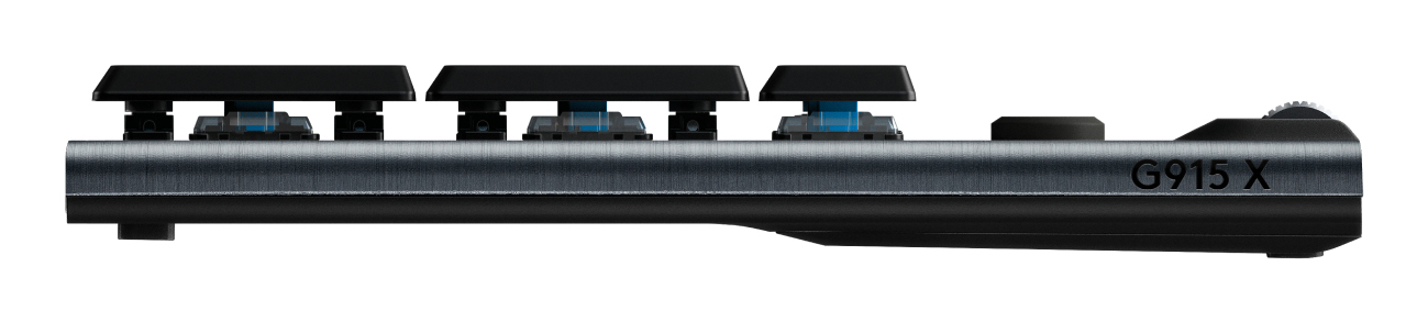 Logitech G915 X LIGHTSPEED Wireless Gaming Keyboard - BLACK - US INTL - 2.4GHZ/BT, 920-012709 - imagine 6