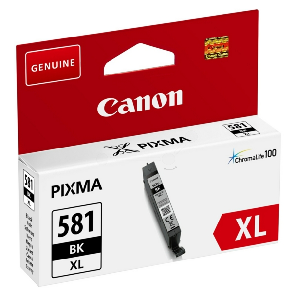 Canon Cartus Cerneala Original Black, CLI-581XLBK pentru Pixma, 2052C001AA