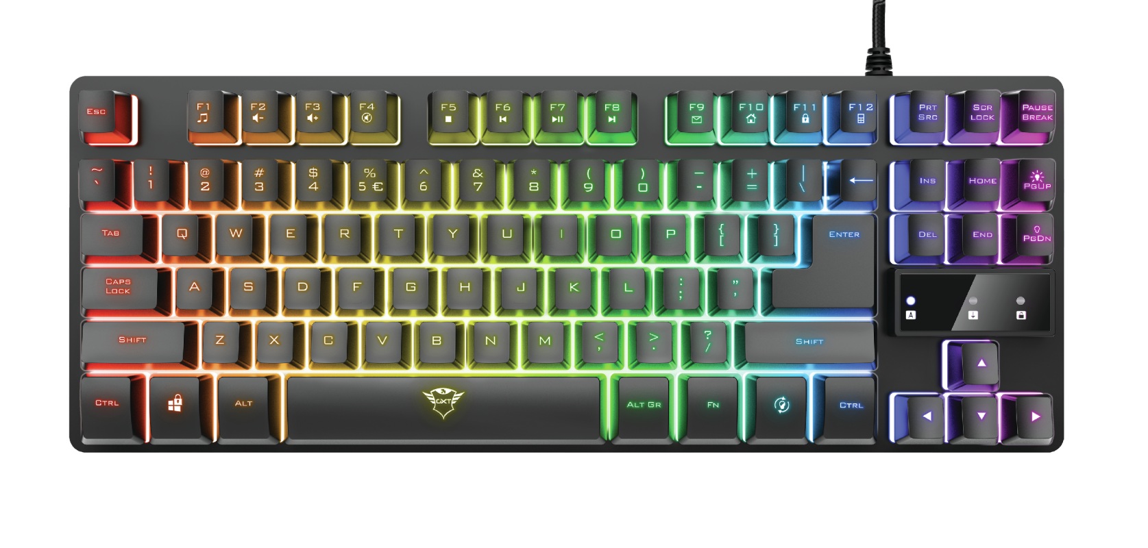 Trust GXT 833 Thado TKL Gaming Keyboard, TR-23698