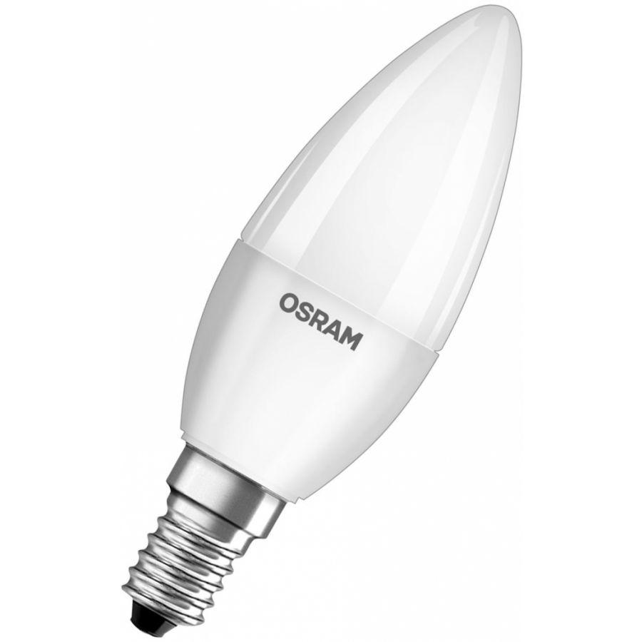 Osram BEC LED, soclu E14, putere 5.7W, forma lumanare, lumina alb calda, 000004052899326453