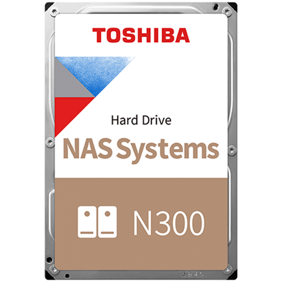 Toshiba HDD NAS N300 22TB CMR, 3.5, 512MB, 7200RPM, SATA, TBW: 180, HDWG62CUZSVA