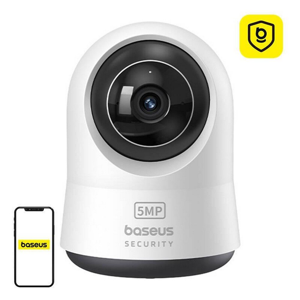 Baseus CAMERA IP Interior Security P1 Pro, 3K, 5MP 2880 x 1620, unghi pana la 360 grade, S0TV022132
