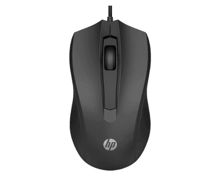 HP MOUSE USB OPTICAL 100/, 6VY96AA