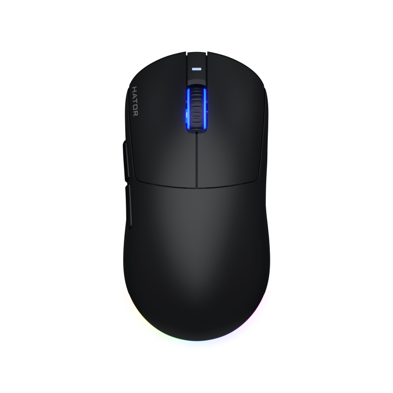 HATOR Mouse Gaming Wireless Quasar 3 Wireless, 12000 DPI, negru, HTM730